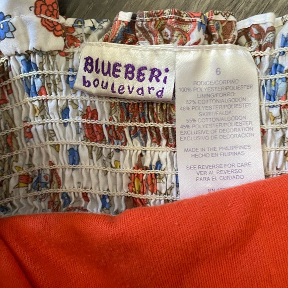 Blueberi Boulevard Girls Dress Size  6 - Picture 3 of 6